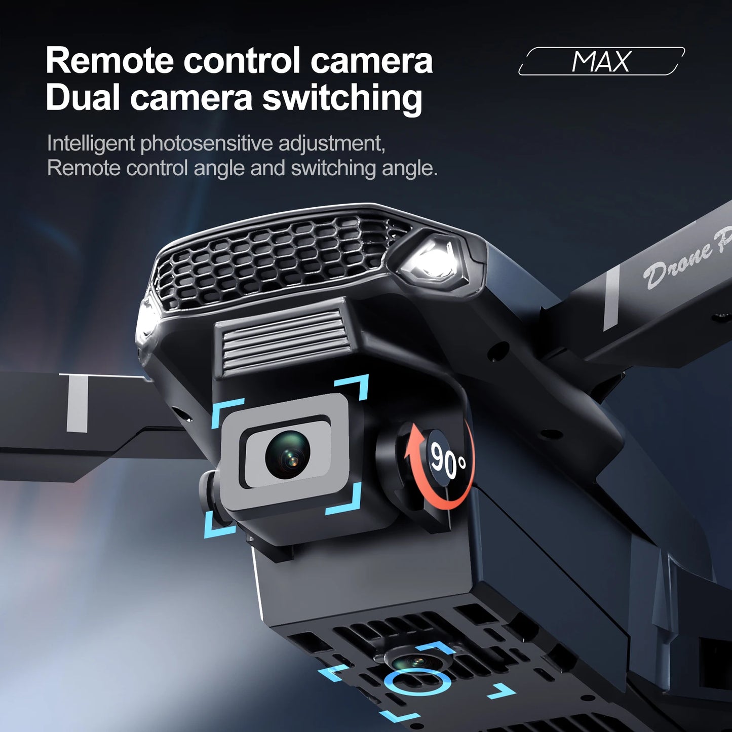 E88PRO Drone 8K 5G HD Dual Camera Aerial Photography Remote control screen display Control Aircraft Quadcopter