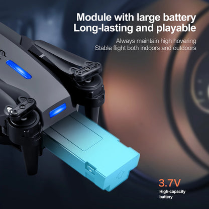 E88PRO Drone 8K 5G HD Dual Camera Aerial Photography Remote control screen display Control Aircraft Quadcopter